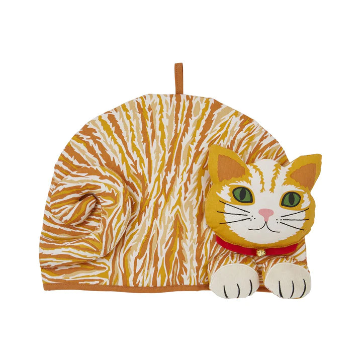 Ginger Cat Shaped Tea Cosy