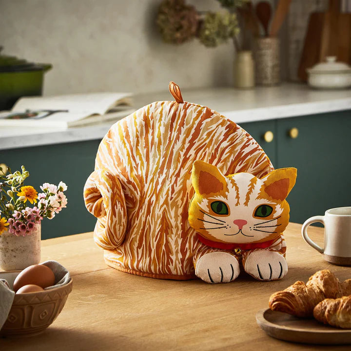 Ginger Cat Shaped Tea Cosy
