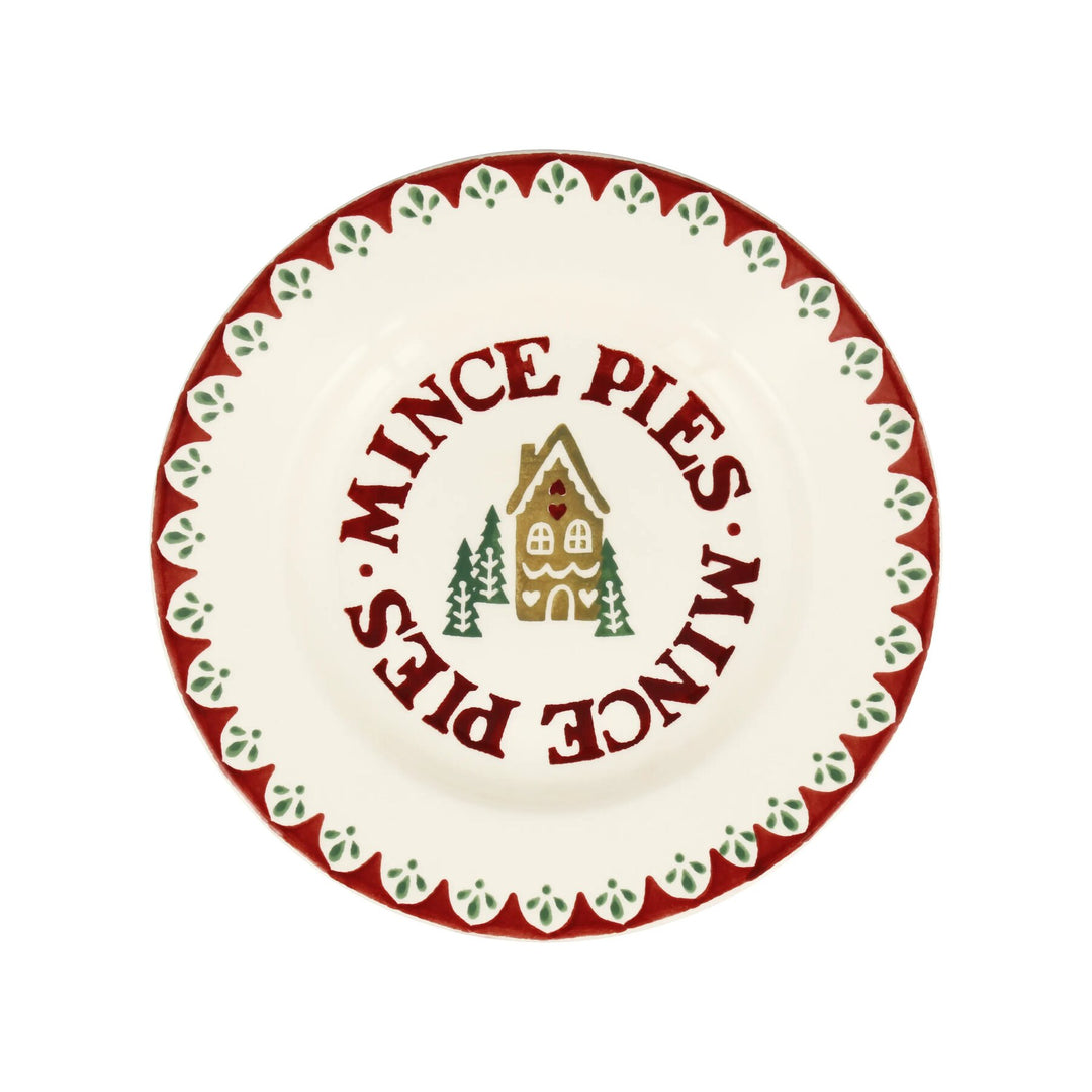 Gingerbread Mince Pies 8 1/2 inch Plate