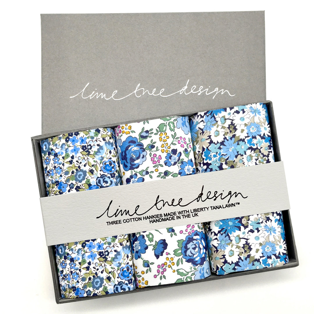 Gloria Liberty Hankies - Set of 3