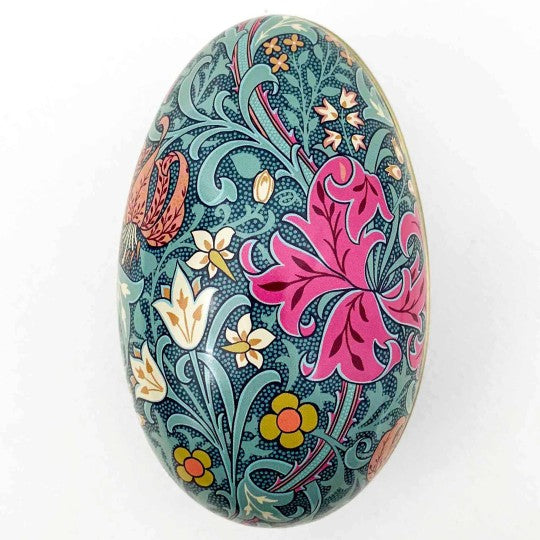 William Morris Arts & Crafts Medium Tin Egg