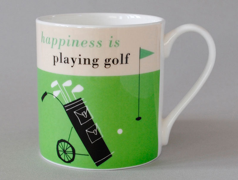 Happiness Golf Green Mug