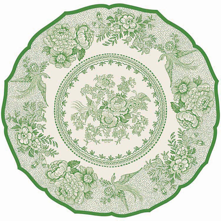Green Asiatic Pheasants 12 Paper Placemats