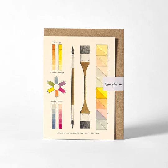 Art of Colouring Greetings Card