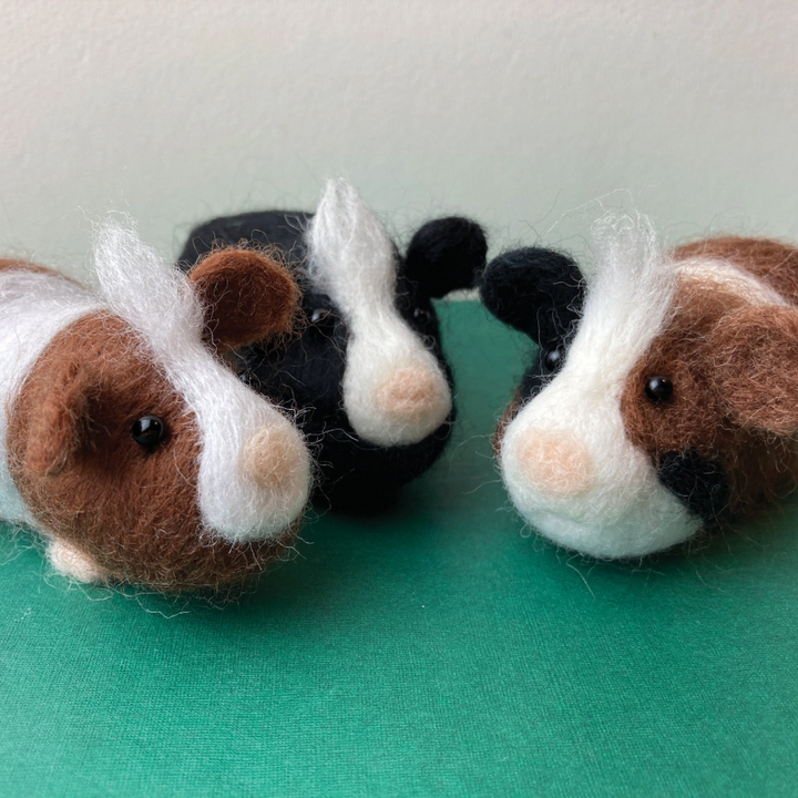 Guinea Pigs Needle Felting Kit