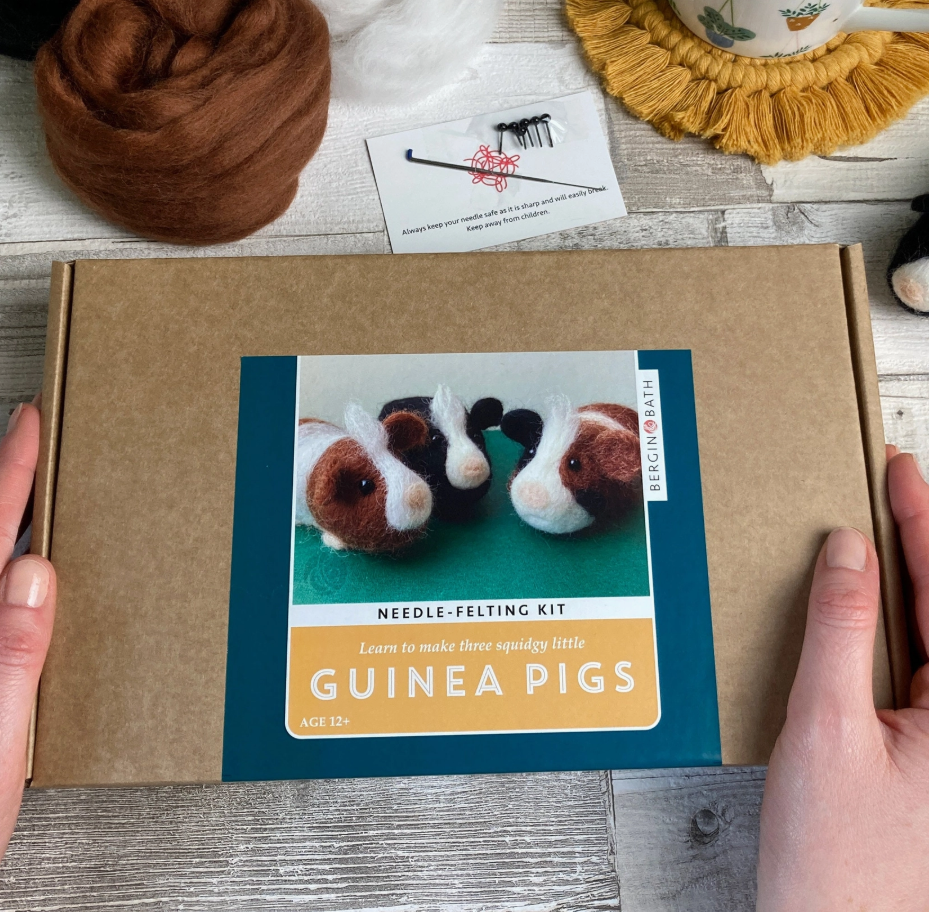 Guinea Pigs Needle Felting Kit