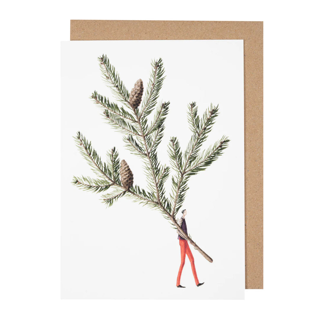 Spruce Greetings Card