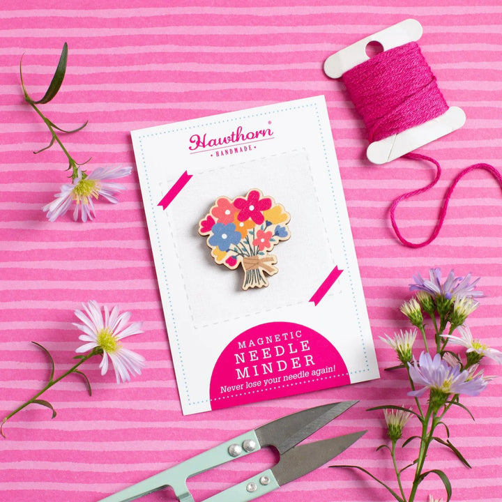 Flower Posey Magnetic Needle Holder