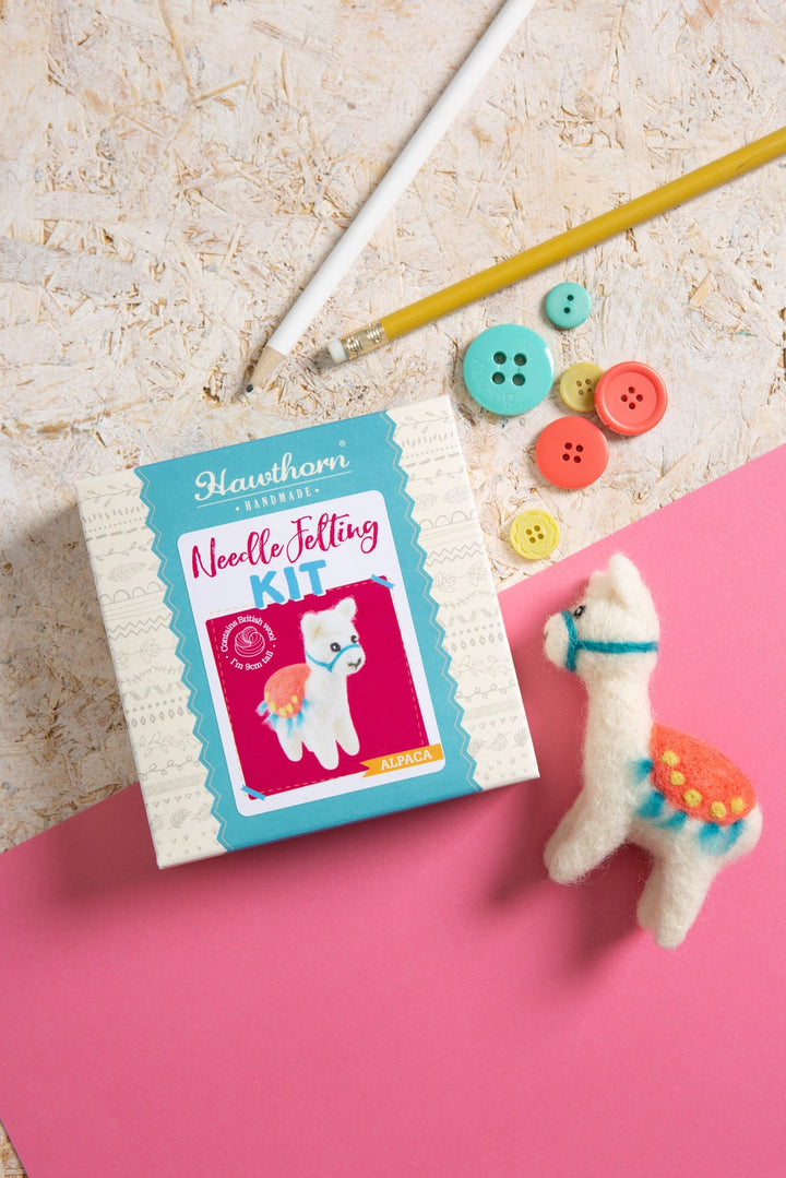 Alpaca Mini Felting Kit