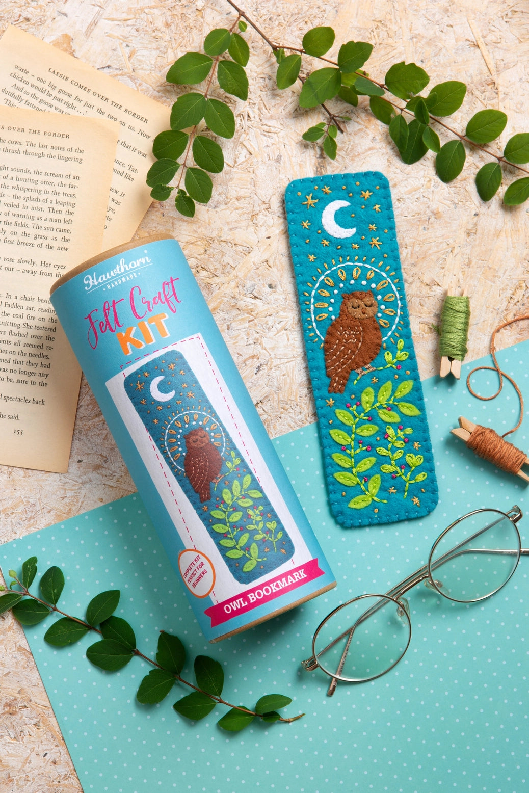 Owl Bookmark Felt Craft Kit