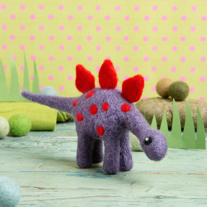 Stegosaurus Mini Felting Kit