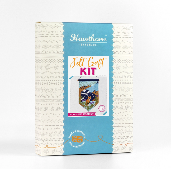 Woodland Pennant Felt Craft Kit