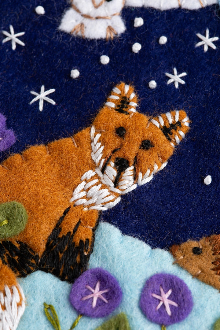 Woodland Pennant Felt Craft Kit