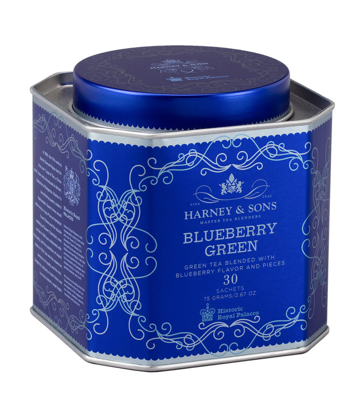 Harney & Sons Blueberry Green Tea - HRP - 30 Sachets