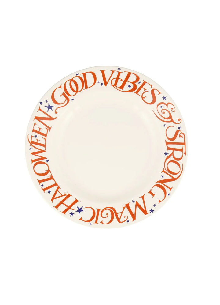 Halloween Toast Strong Magic 8 1/2 Plate