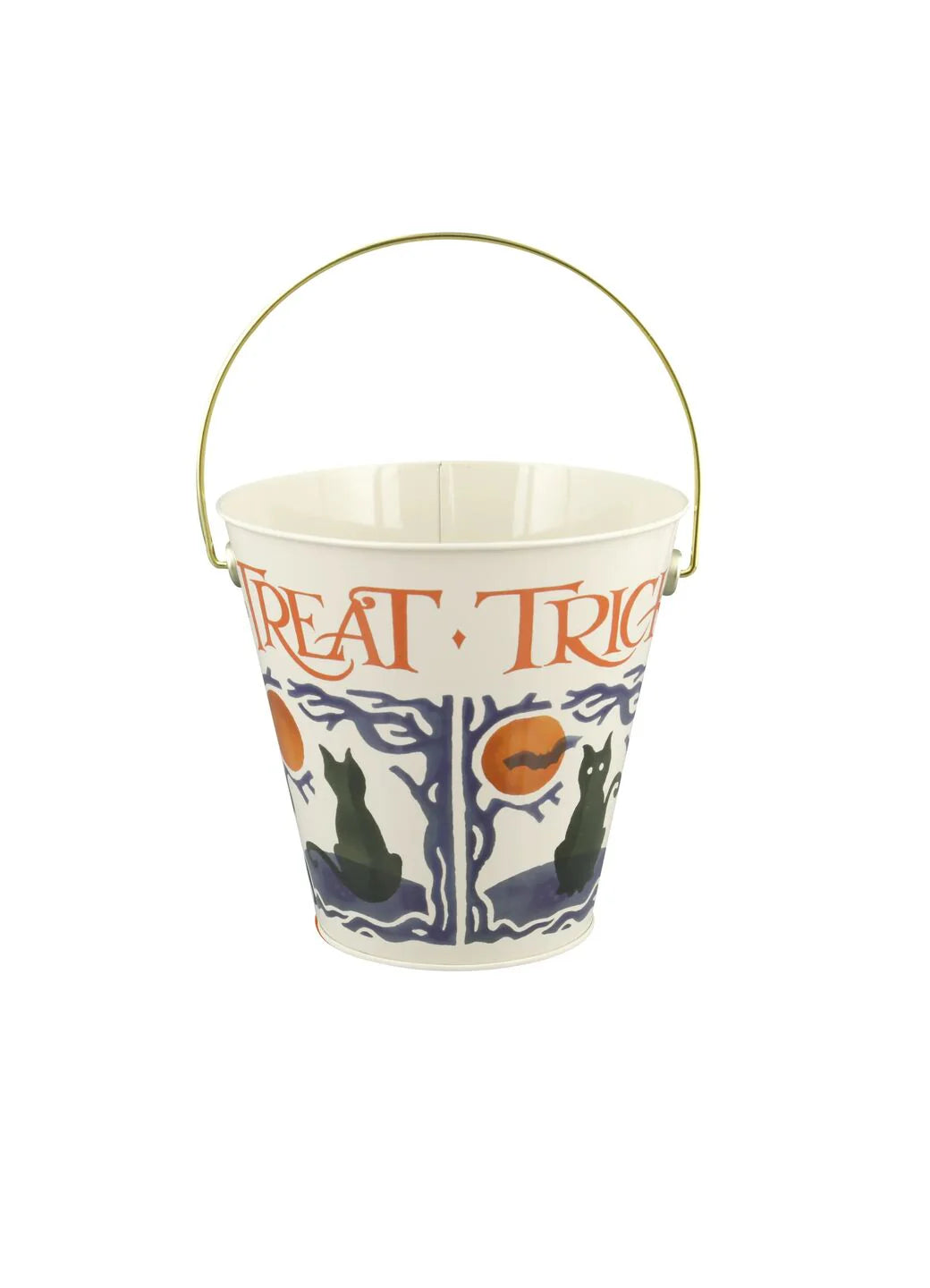 Halloween Trick or Treat Tin Treat Bucket