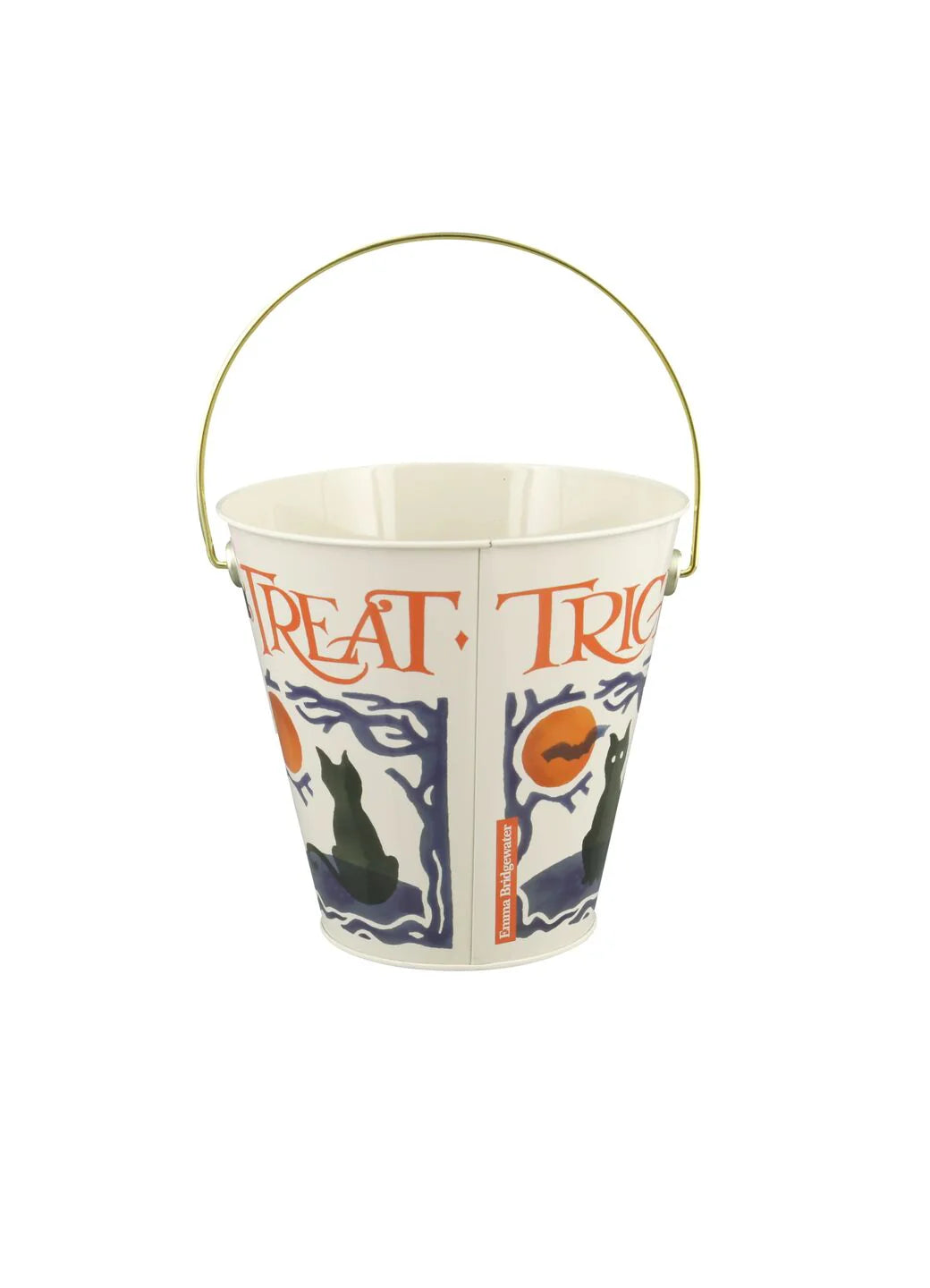 Halloween Trick or Treat Tin Treat Bucket