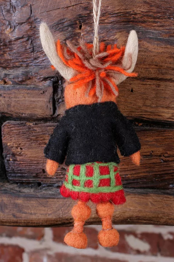 Hamish the Highland Cow Decoration
