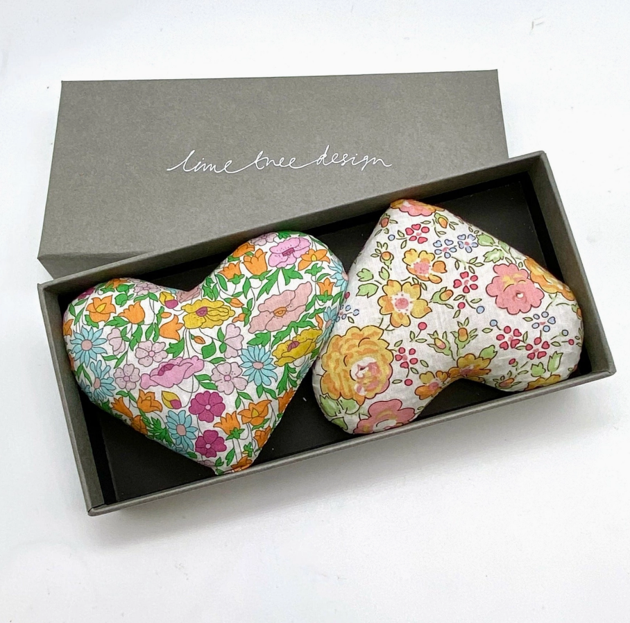 Happily Ever After Heart Lavender Hearts - Box of 2