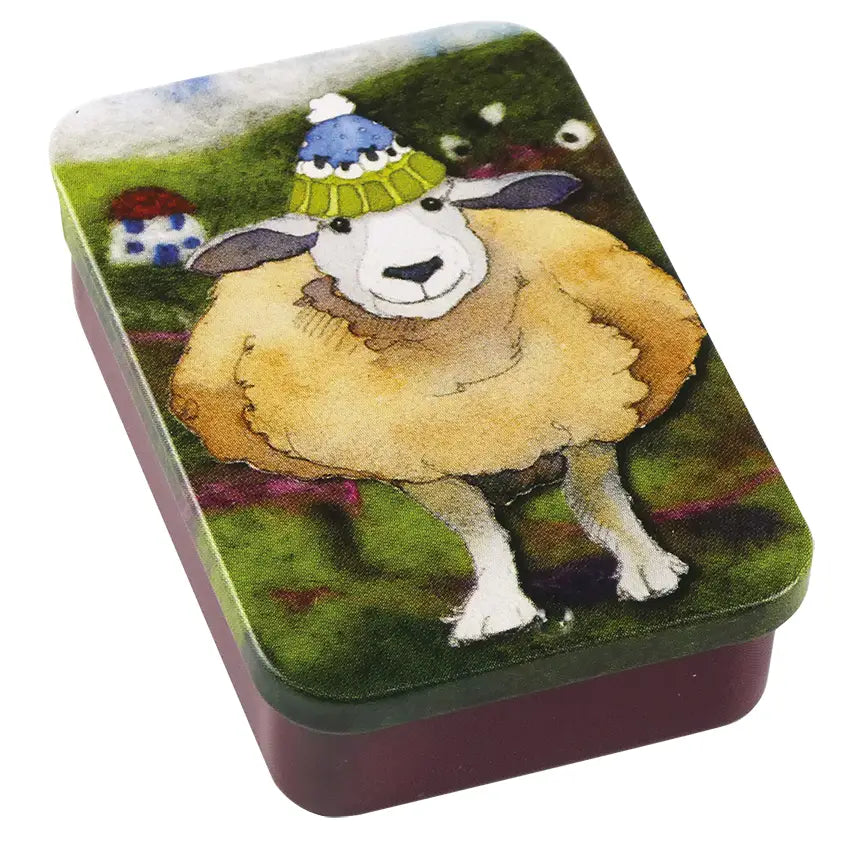 Happy Sheep Mini Slider Tin
