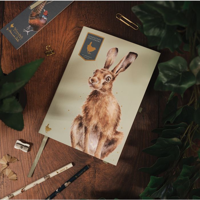 Signature Stationery - 'Golden Hour' Hare Notebook