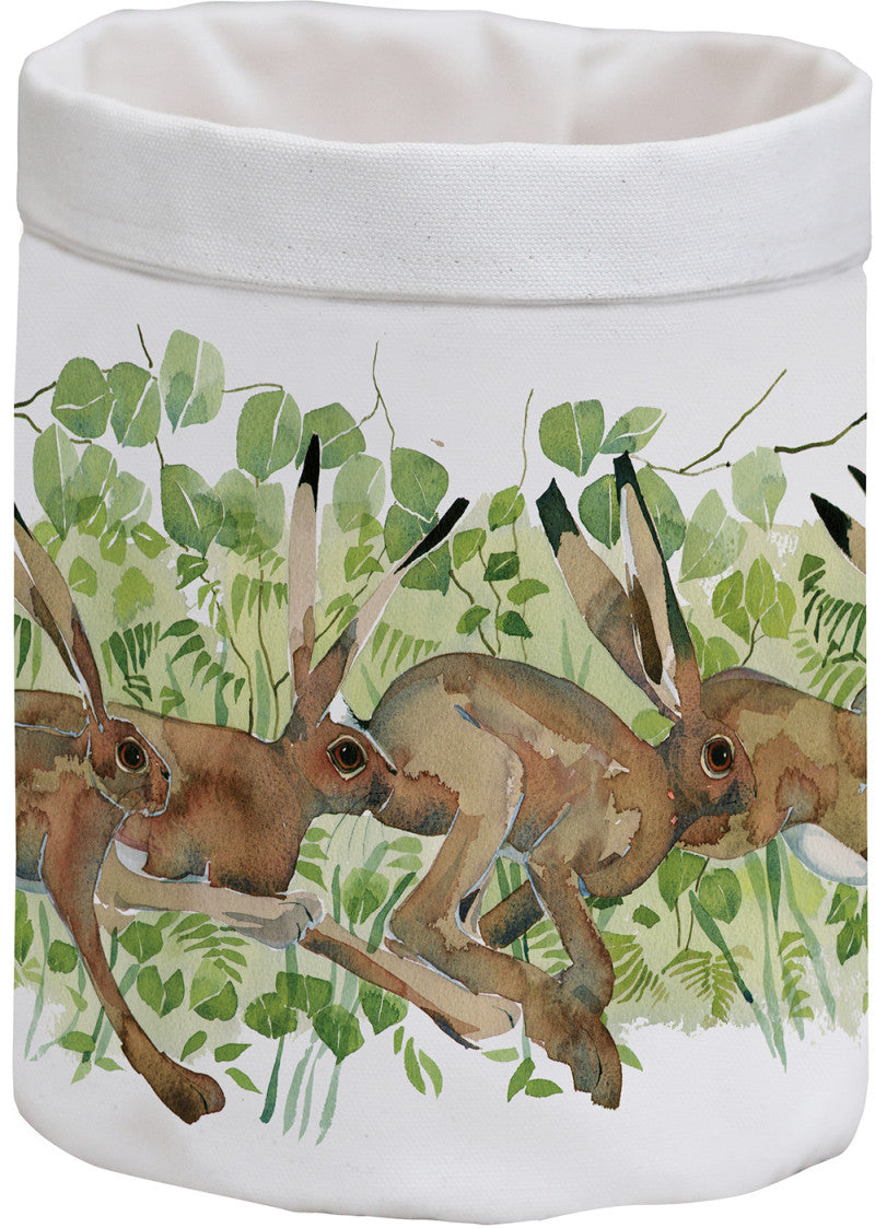 Hare Pot Bag by Mary Ann Rogers