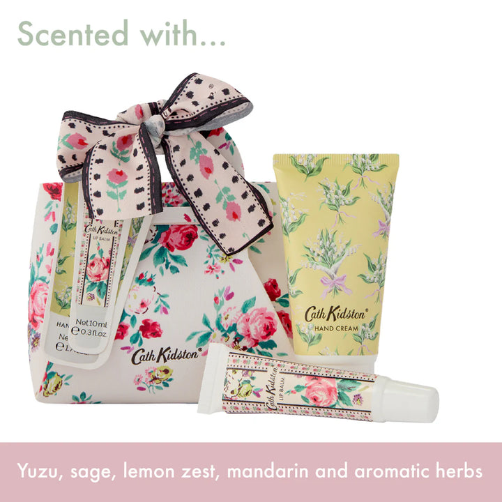 Cath Kidston Wild Flowers Wild Women Mini Hand & Lip Bag