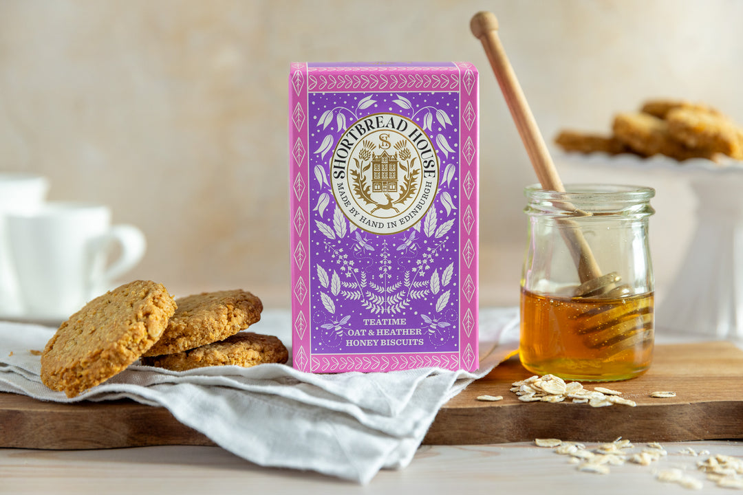 Teatime Oat & Heather Honey Biscuits 140g