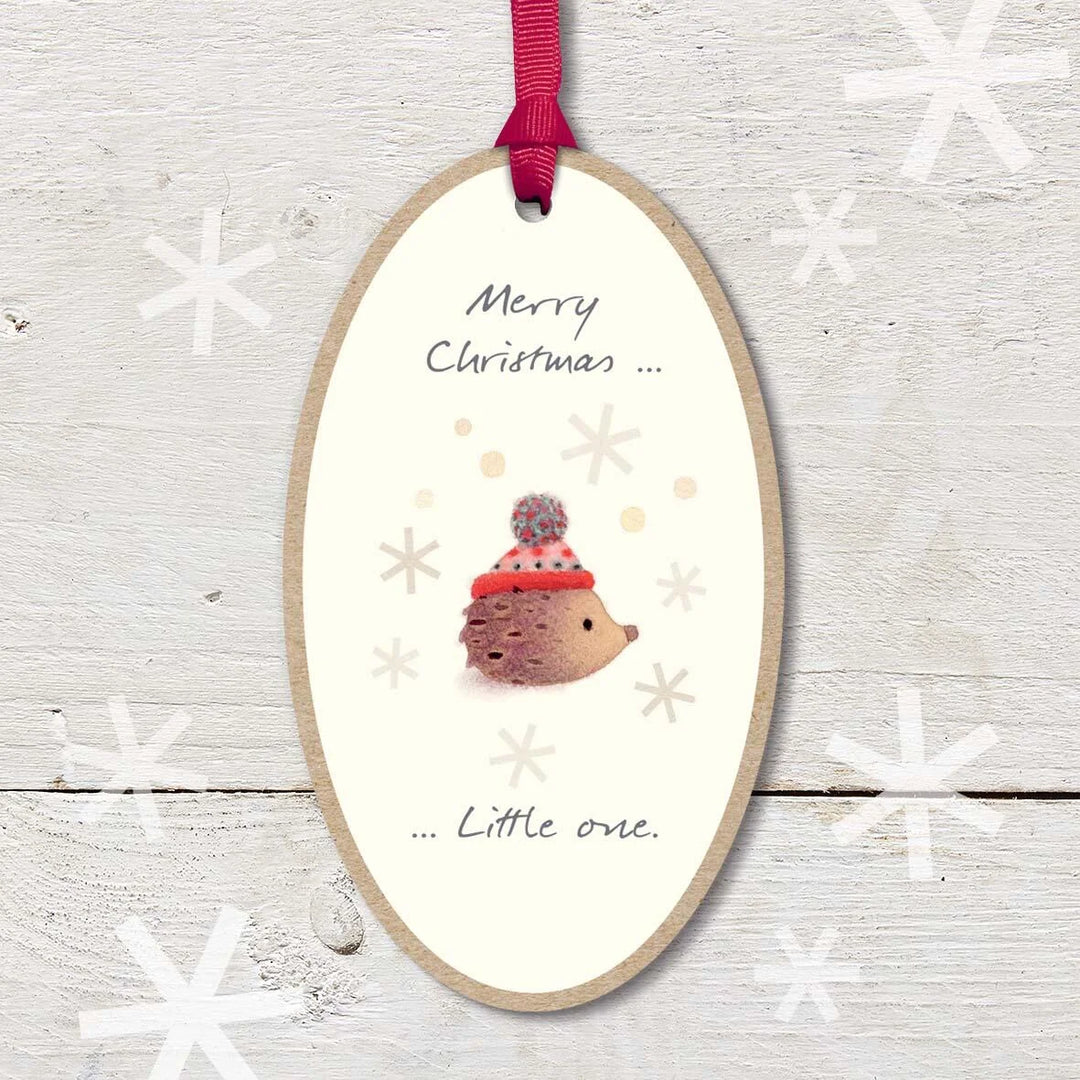 Merry Christmas Little One Wooden Plaque