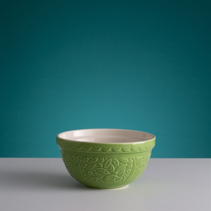 In The Forest Green Hedgehog Mixing Bowl - Size 30 (7.5 in)