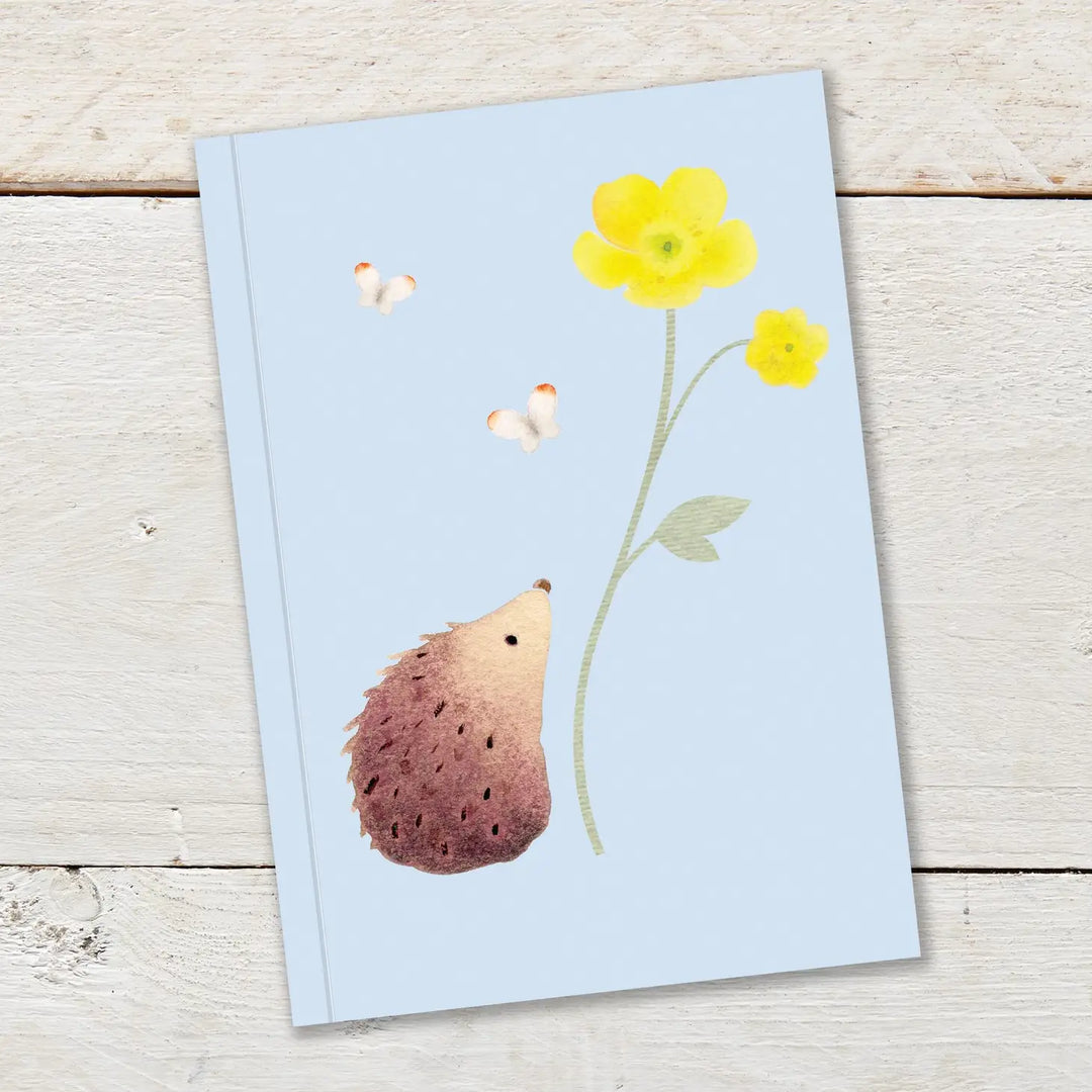 Hedgehog and Buttercup Notebook