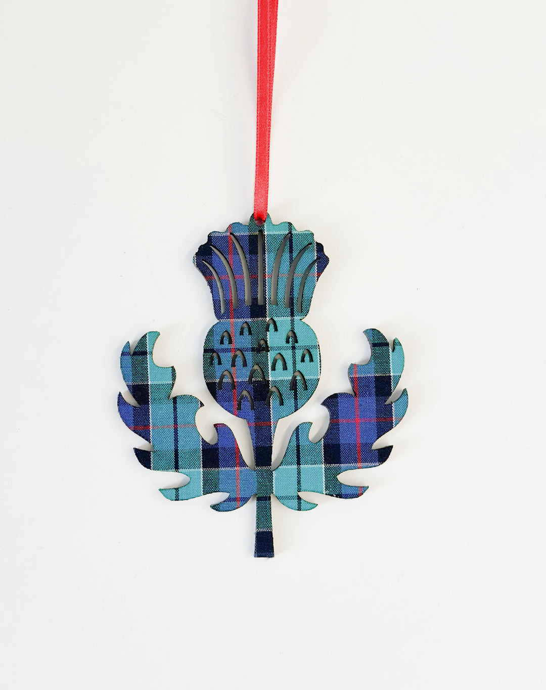 Wooden Thistle Decoration