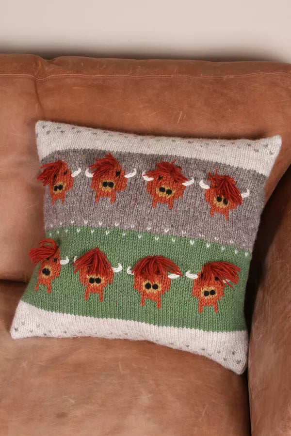 Herd of Highland Cow Pillow