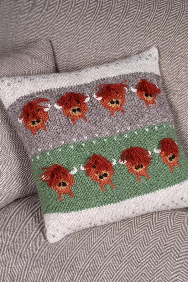 Herd of Highland Cow Pillow
