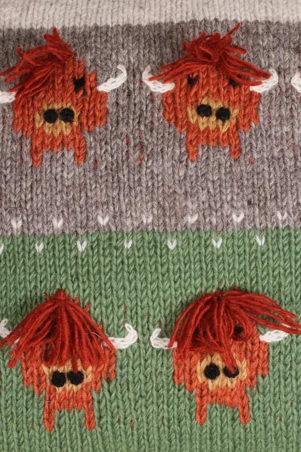 Herd of Highland Cow Pillow