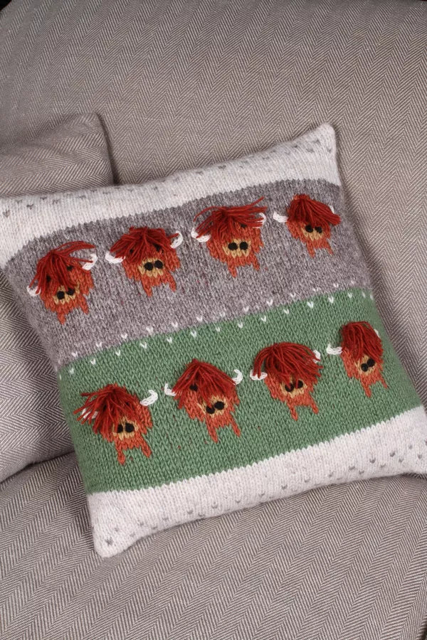 Herd of Highland Cow Pillow
