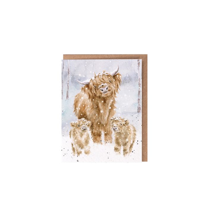 'A Highland Christmas' Gift Enclosure Card