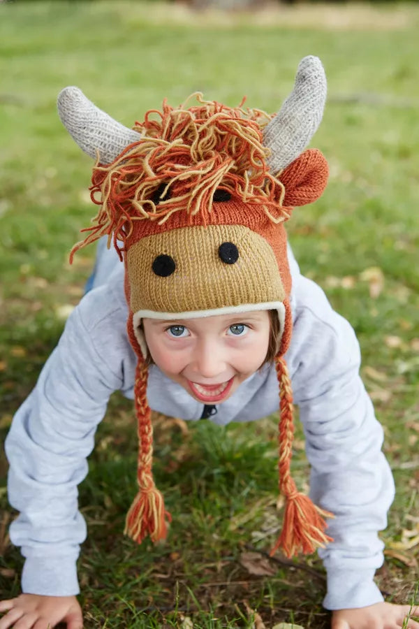 Highland Cow Chullo (Kids)