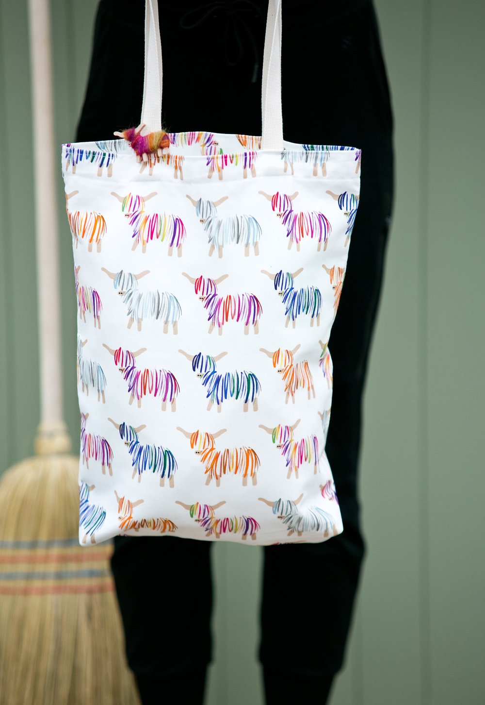 Highland Cow Tote Bag