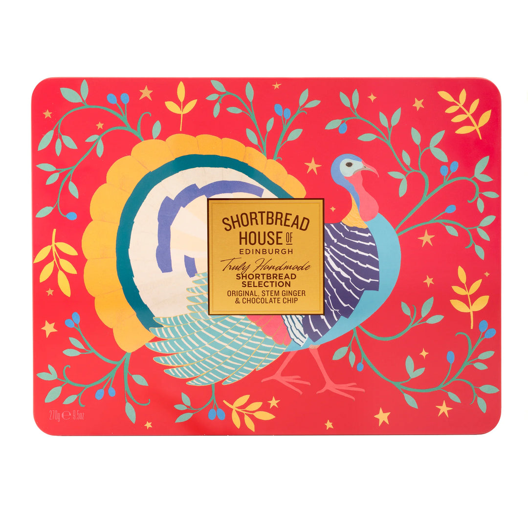 Holiday Shortbread Selection Tin - 270g