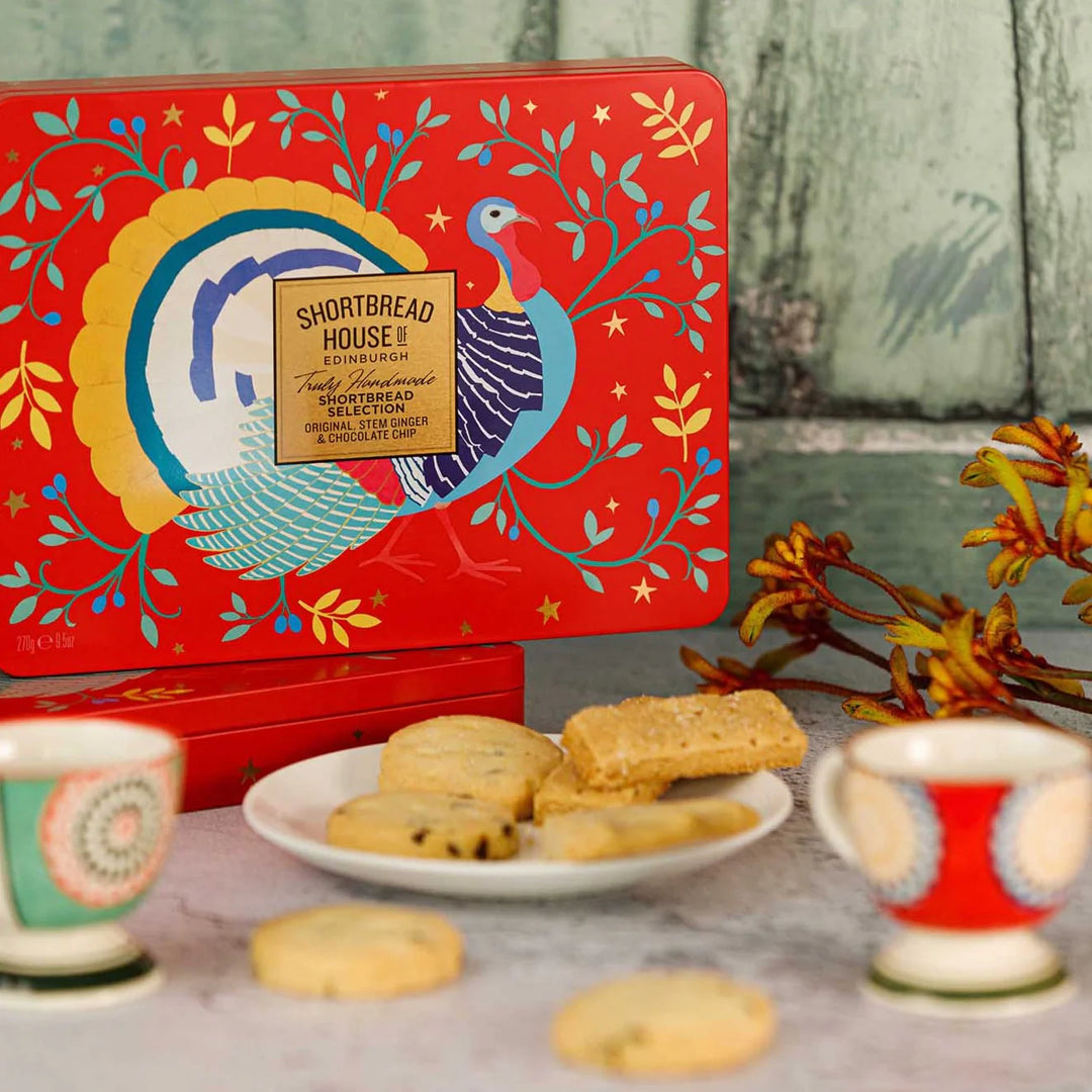Holiday Shortbread Selection Tin - 270g