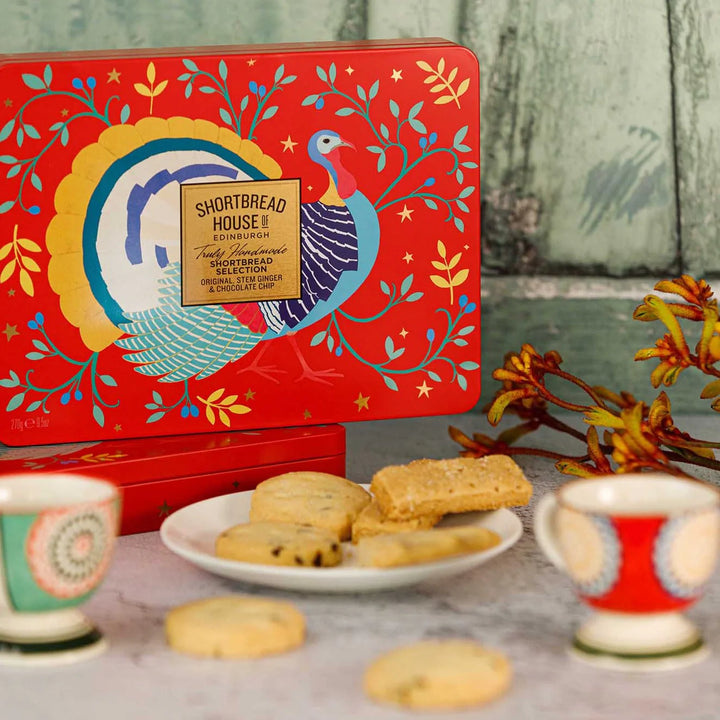 Holiday Shortbread Selection Tin - 270g