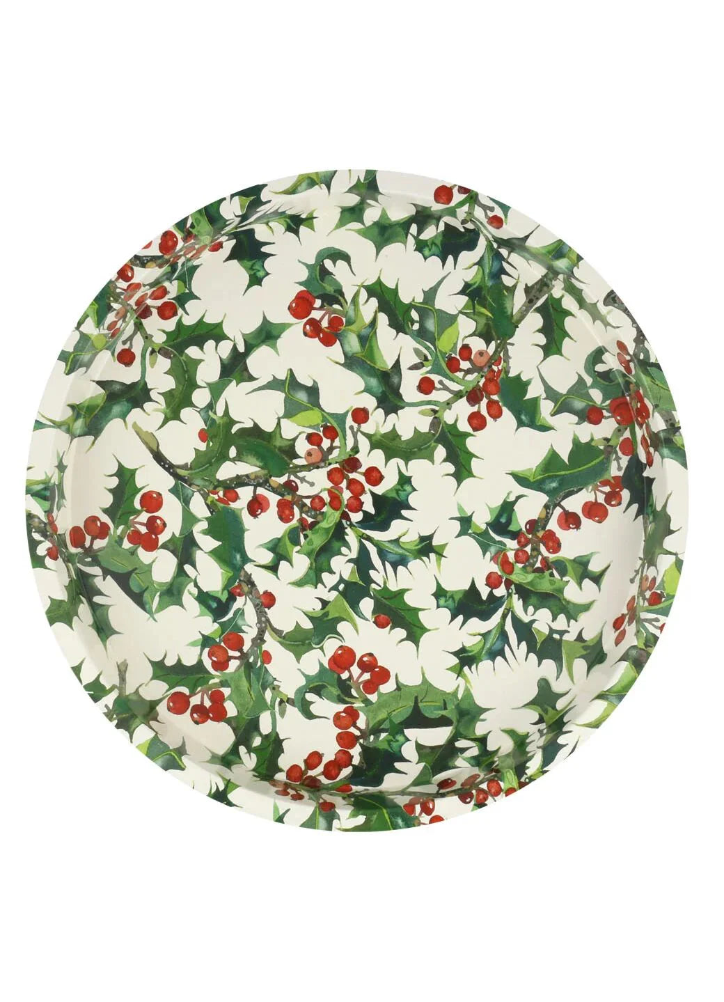 Holly Deepwell Tin Tray