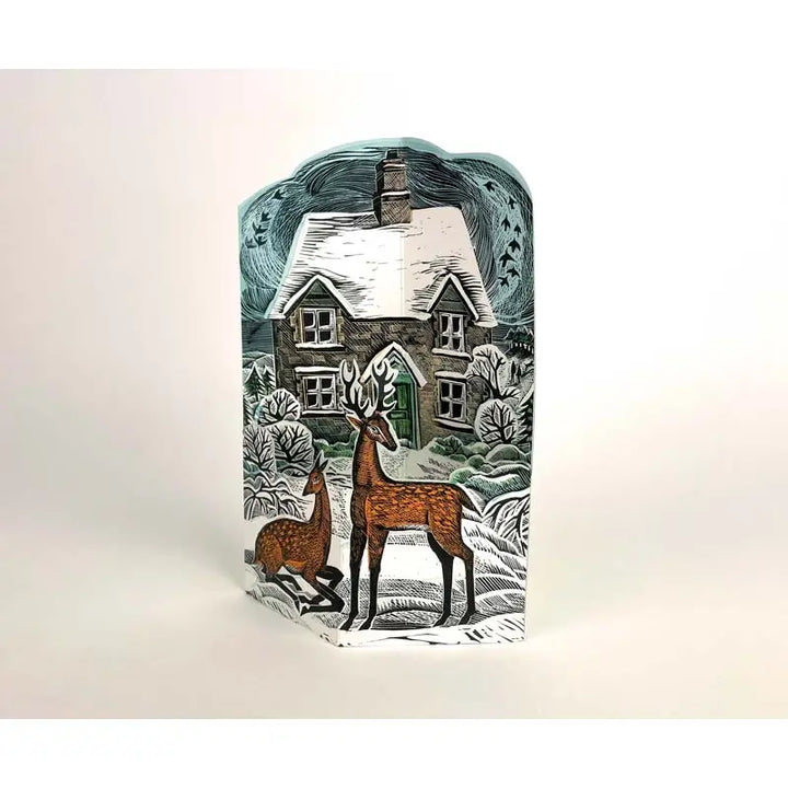 Hope Cottage Concertina Card by Angela Harding