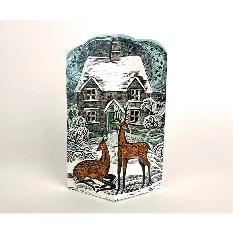 Hope Cottage Concertina Card by Angela Harding