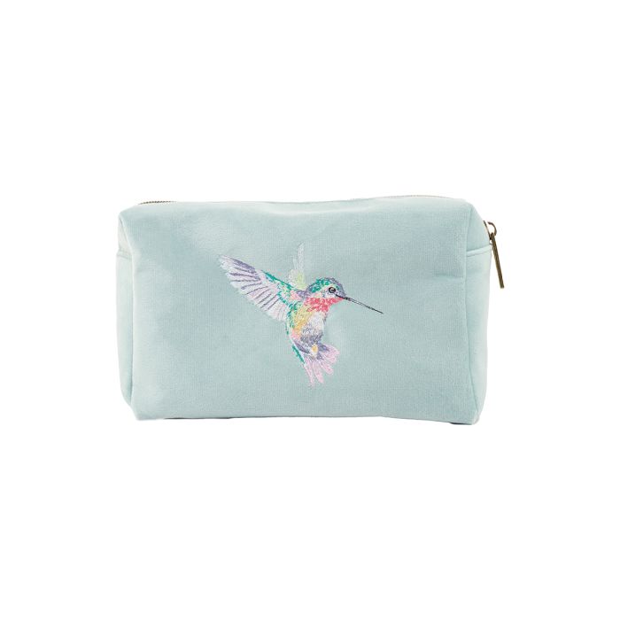 'Wisteria Wishes' Hummingbird Make Up Bag