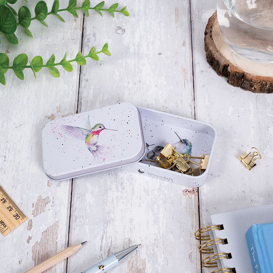 Wisteria Wishes Humming Bird Mini Tin