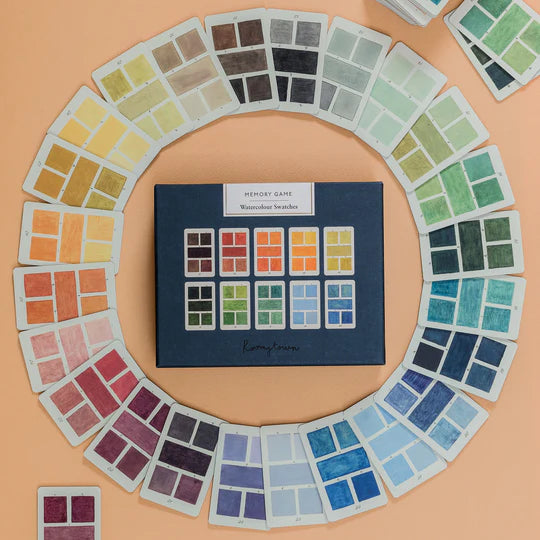 Watercolour Swatches Memory Game