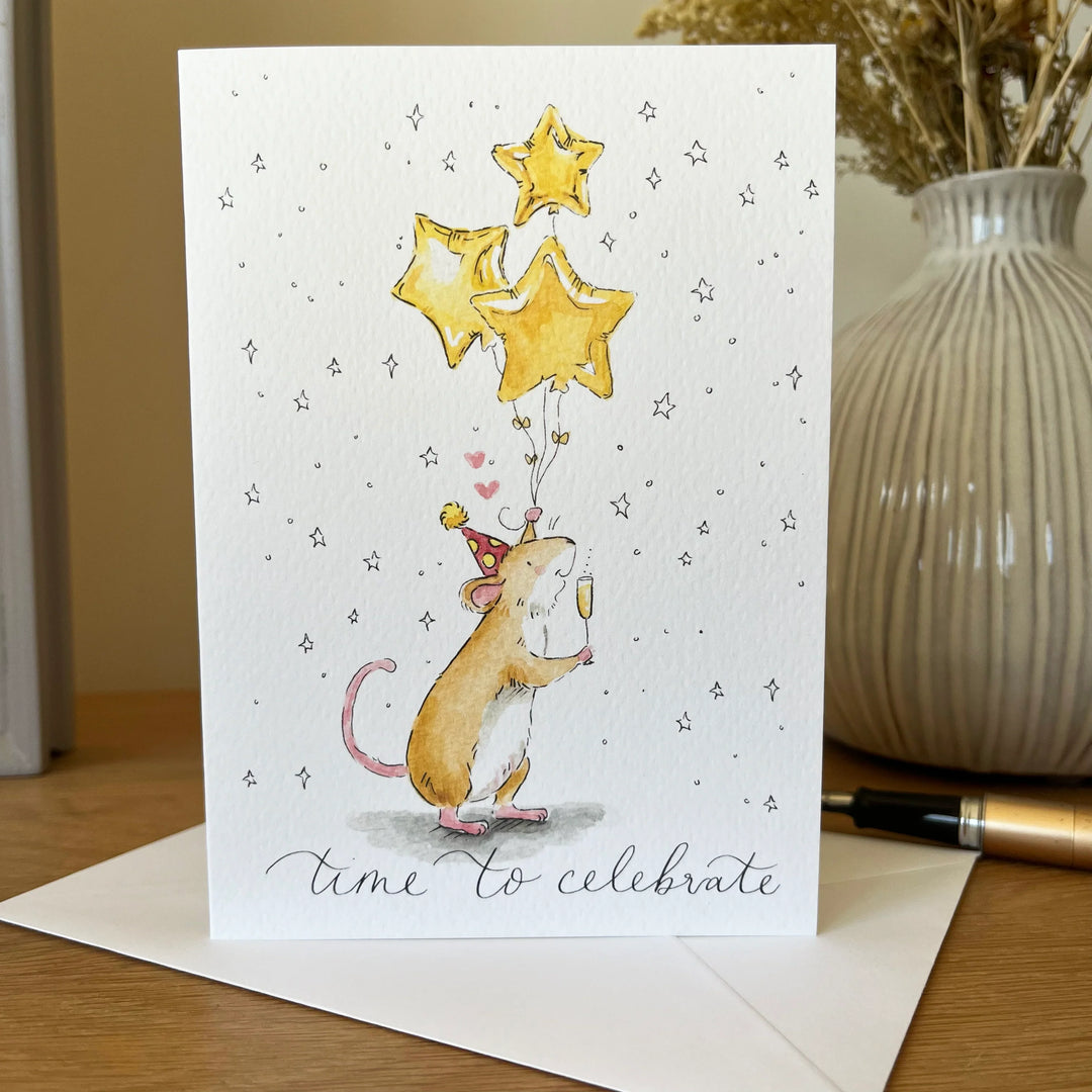 Time to Celebrate Greeting Card