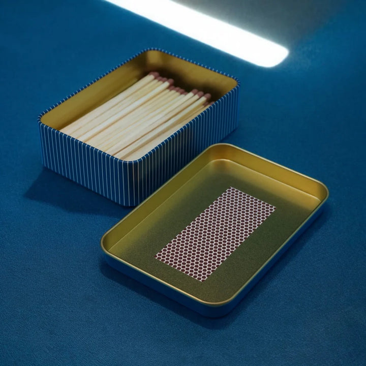 "Strike a Light" Match Tin